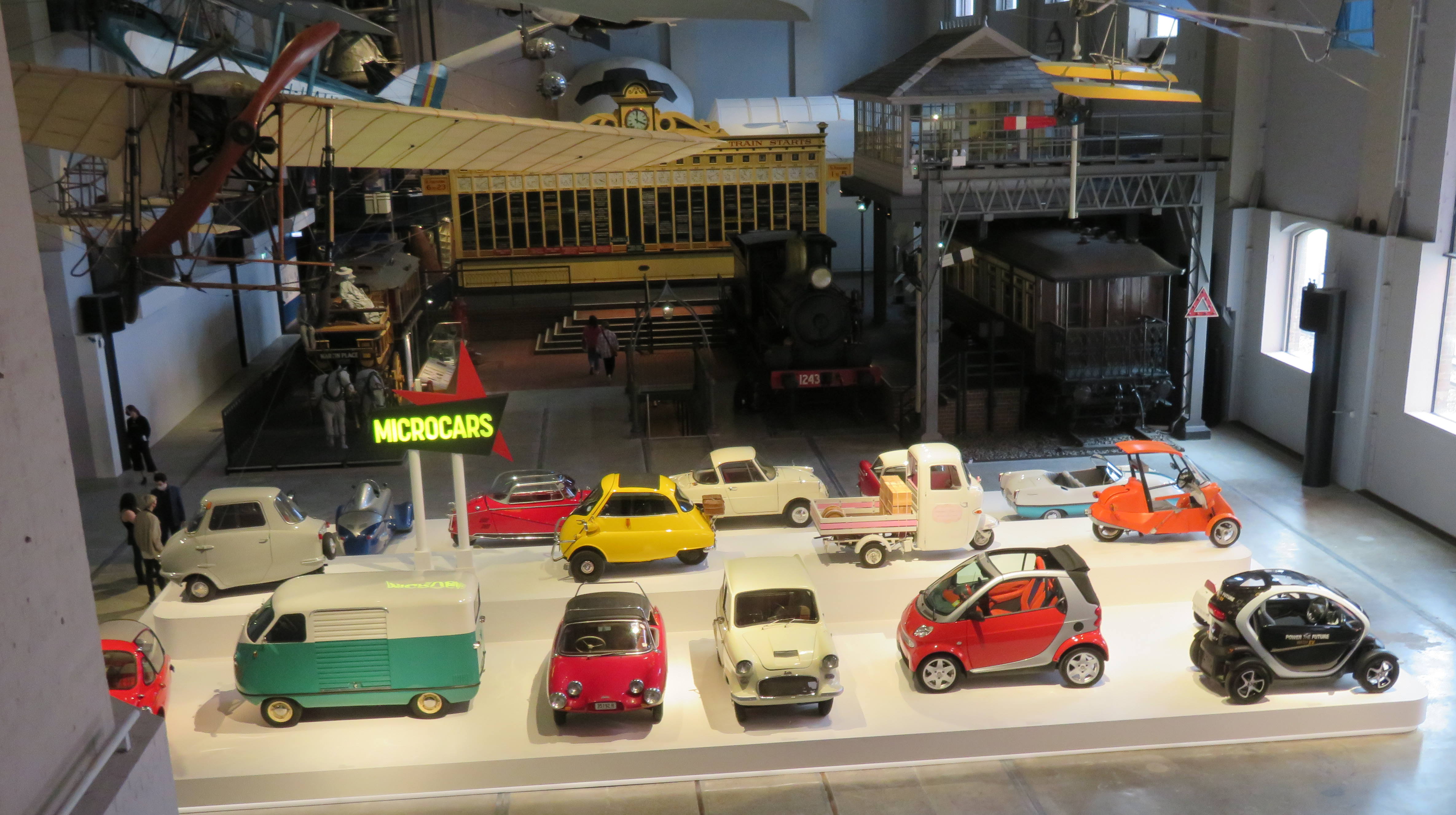 mcsc cars powerhouse ....  display from above